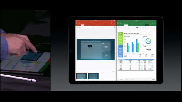 Apple-Präsentation zum iPad Pro (Bild: Apple/Screenshot: Golem.de)